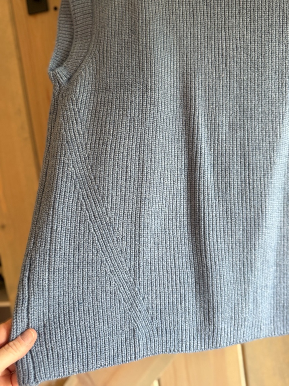 NWT Emory Park Split-Back Sleeveless Turtleneck Sweater - Picture 6 of 9